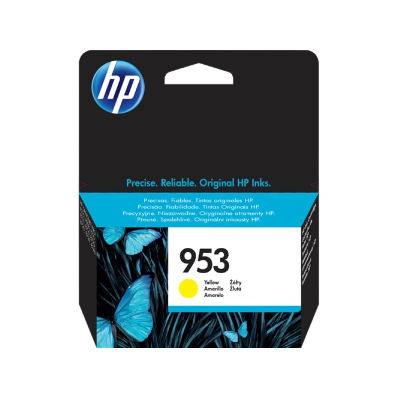 ORIGINAL HP Cartuccia d'inchiostro giallo F6U14AE 953 ~630 Seiten
