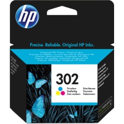 ORIGINAL HP Cartuccia d'inchiostro differenti colori F6U65AE 302 ~150 Seiten