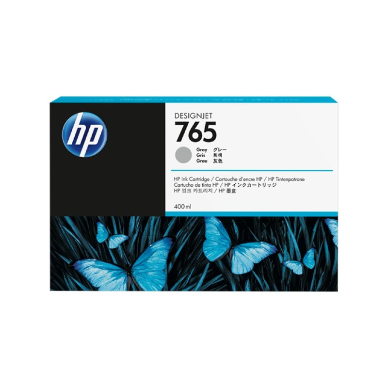 ORIGINAL HP Cartuccia d'inchiostro Grigio F9J53A 765 400ml