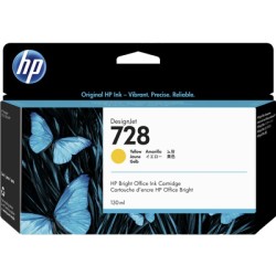 ORIGINAL HP Cartuccia d'inchiostro giallo F9J65A 728 130ml