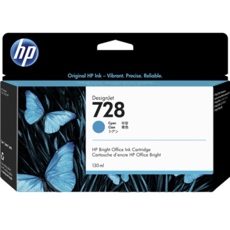 ORIGINAL HP Cartuccia d'inchiostro ciano F9J67A 728 130ml