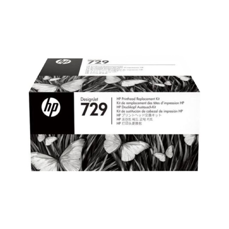 ORIGINAL HP Testina per stampa nero / differenti colori F9J81A 729 Kit sostituzione testina di stampa DesignJet 729