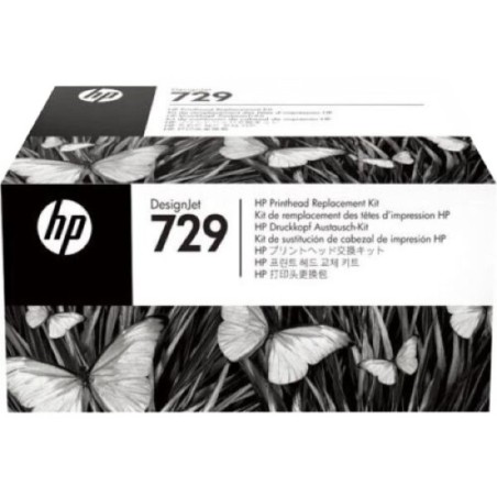 ORIGINAL HP Testina per stampa nero / differenti colori F9J81A 729 Kit sostituzione testina di stampa DesignJet 729