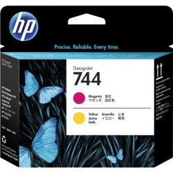 ORIGINAL HP Testina per stampa magenta / giallo F9J87A 744