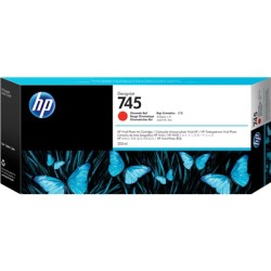 ORIGINAL HP Cartuccia d'inchiostro Rosso F9K06A 745 300ml