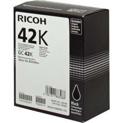 ORIGINAL Ricoh cartuccia gelo nero GC 42 bk 405836 ~10000 Seiten