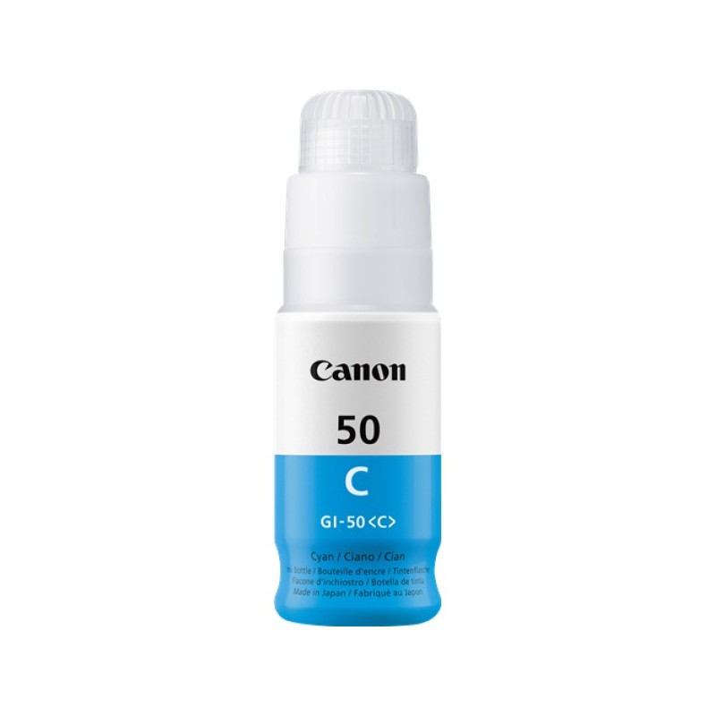 ORIGINAL Canon Cartuccia d'inchiostro ciano GI-50c 3403C001 ~7700 Seiten 70ml
