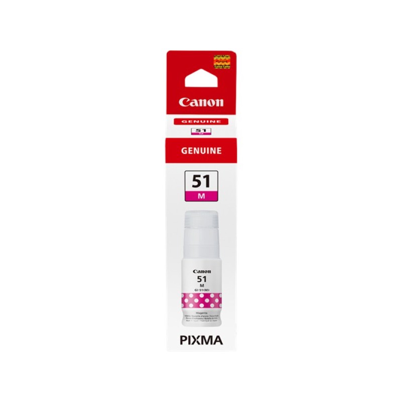 ORIGINAL Canon Cartuccia d'inchiostro magenta GI-51M 4547C001 ~7000 Seiten 70ml