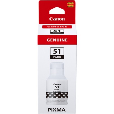 ORIGINAL Canon Cartuccia d'inchiostro nero GI-51PGBK 4529C001 ~6000 Seiten 135ml
