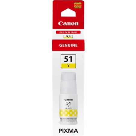 ORIGINAL Canon Cartuccia d'inchiostro giallo GI-51Y 4548C001 ~7000 Seiten 70ml