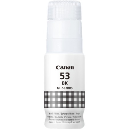 ORIGINAL Canon Cartuccia d'inchiostro nero GI-53bk 4699C001 ~3700 Seiten 60ml Serbatoio d'inchiostro GI-53BK Nero
