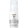 ORIGINAL Canon Cartuccia d'inchiostro Grigio GI-53gy 4708C001 ~8000 Seiten 60ml Flacone d'inchiostro grigio GI-53GY