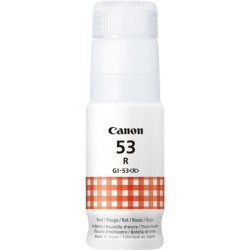 ORIGINAL Canon Cartuccia d'inchiostro Rosso GI-53r 4717C001 ~8000 Seiten 60ml Flacone d'inchiostro rosso GI-53R