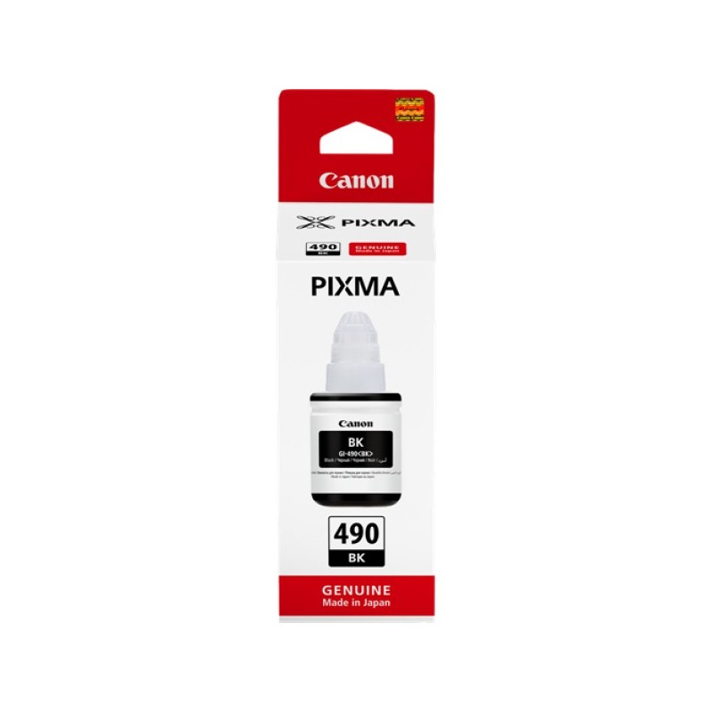 ORIGINAL Canon Cartuccia d'inchiostro nero GI-490bk 0663C001 ~6000 Seiten 135ml