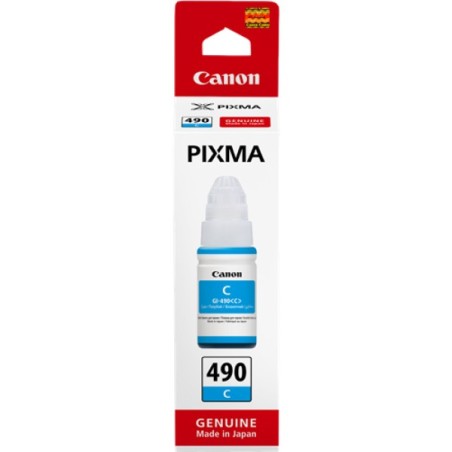 ORIGINAL Canon Cartuccia d'inchiostro ciano GI-490c 0664C001 ~7000 Seiten 70ml