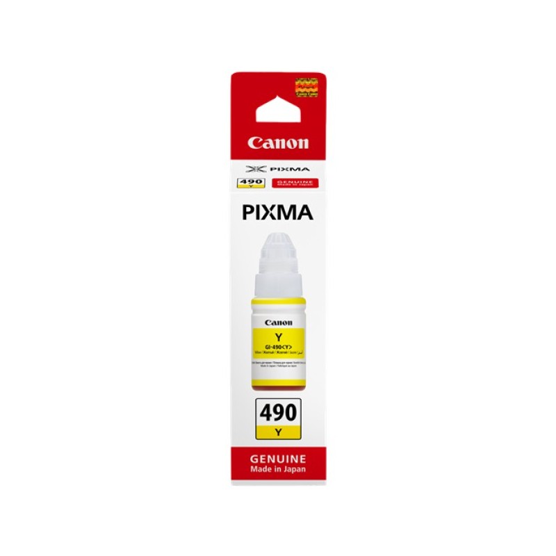 ORIGINAL Canon Cartuccia d'inchiostro giallo GI-490y 0666C001 ~7000 Seiten 70ml