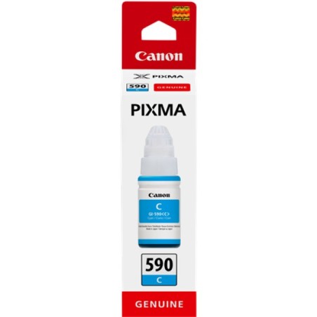 ORIGINAL Canon Cartuccia d'inchiostro ciano GI-590c 1604C001 ~7000 Seiten 70ml