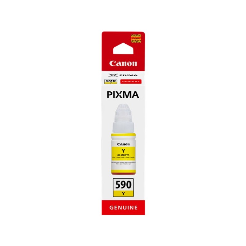 ORIGINAL Canon Cartuccia d'inchiostro giallo GI-590y 1606C001 ~7000 Seiten 70ml