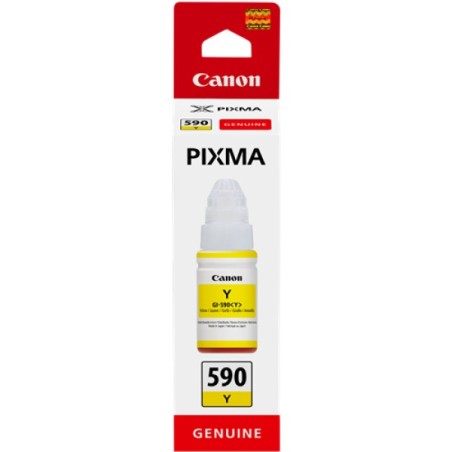 ORIGINAL Canon Cartuccia d'inchiostro giallo GI-590y 1606C001 ~7000 Seiten 70ml
