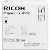 ORIGINAL Ricoh Cartuccia d'inchiostro nero JP12 (5-Pack) 817104 600ml
