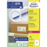 ORIGINAL AVERY Zweckform Etichette Bianco L7167-100 Versandetiketten Etichette BlockOut per spedizioni, Laser/Inkjet/Laser a col