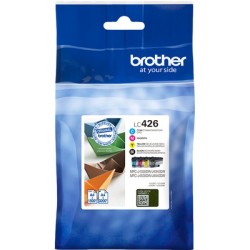 ORIGINAL Brother Multipack nero / ciano / magenta / giallo LC-426 LC426VAL ~7500 Seiten