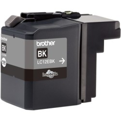 ORIGINAL Brother Cartuccia d'inchiostro nero LC12EBK LC-12E ~2400 Seiten