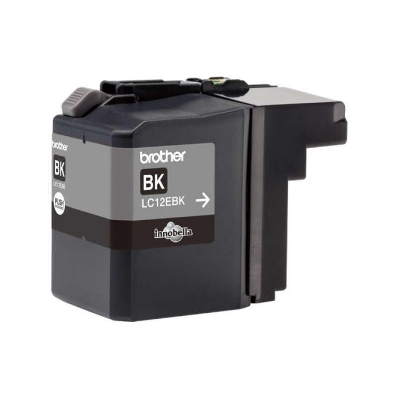 ORIGINAL Brother Cartuccia d'inchiostro nero LC12EBK LC-12E ~2400 Seiten
