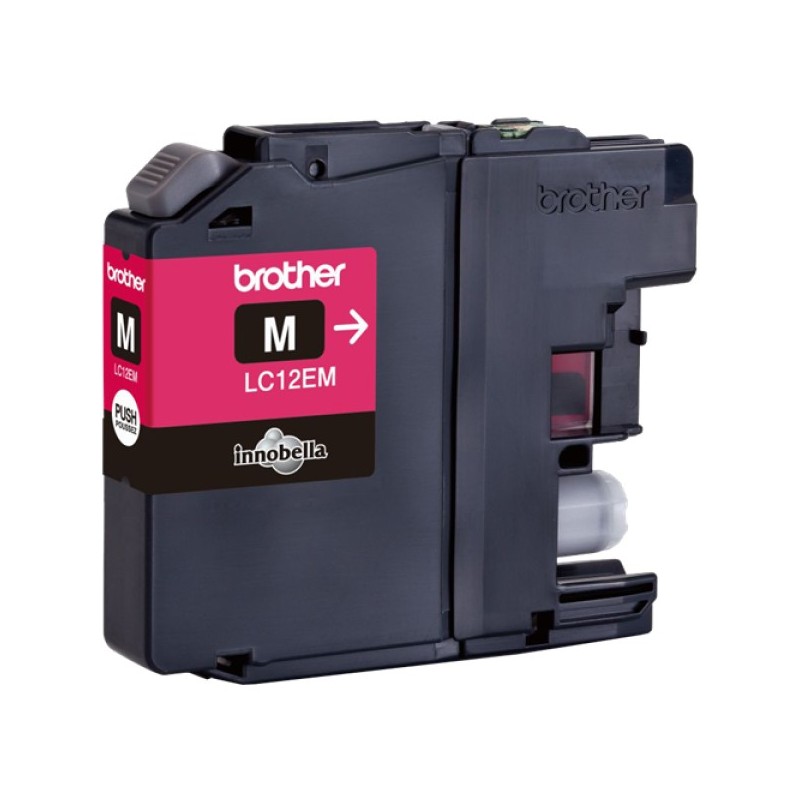 ORIGINAL Brother Cartuccia d'inchiostro magenta LC12EM LC-12E ~1200 Seiten