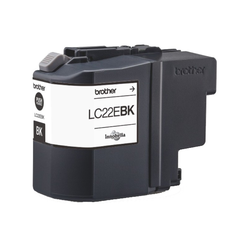 ORIGINAL Brother Cartuccia d'inchiostro nero LC22EBK LC-22E ~2400 Seiten
