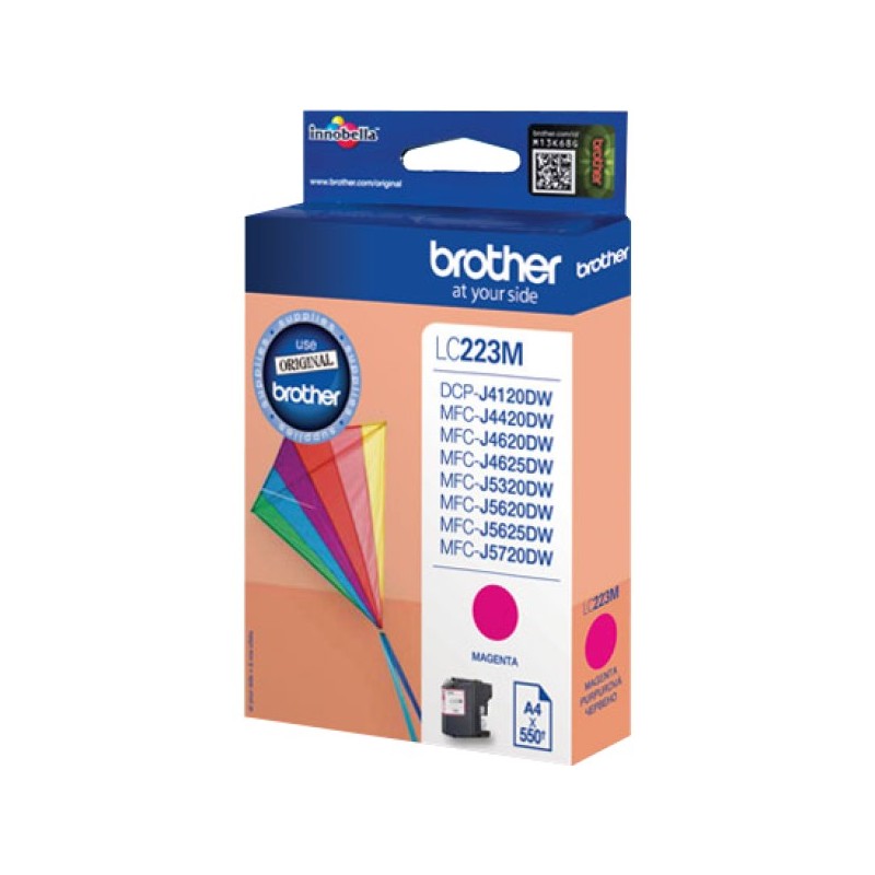 ORIGINAL Brother Cartuccia d'inchiostro magenta LC223M LC-223 ~550 Seiten 5,9ml