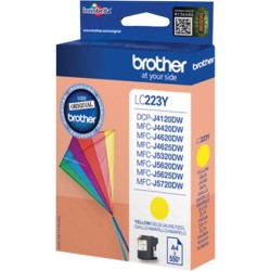 ORIGINAL Brother Cartuccia d'inchiostro giallo LC223Y LC-223 ~550 Seiten 5,9ml