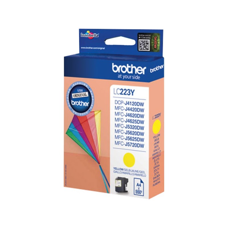 ORIGINAL Brother Cartuccia d'inchiostro giallo LC223Y LC-223 ~550 Seiten 5,9ml