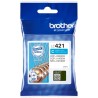 ORIGINAL Brother Cartuccia d'inchiostro ciano LC421C LC-421C ~200 Seiten