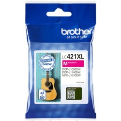 ORIGINAL Brother Cartuccia d'inchiostro magenta LC421XLM LC-421XLM ~500 Seiten