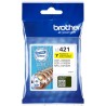 ORIGINAL Brother Cartuccia d'inchiostro giallo LC421Y LC-421Y ~200 Seiten