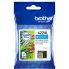 ORIGINAL Brother Cartuccia d'inchiostro ciano LC422XLC LC-422XLC ~1500 Seiten