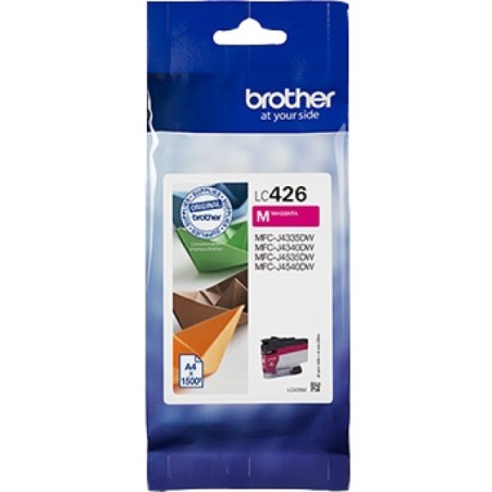 ORIGINAL Brother Cartuccia d'inchiostro magenta LC426M LC-426M ~1500 Seiten