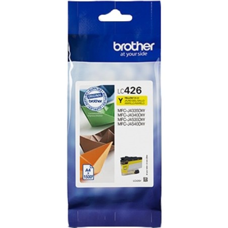 ORIGINAL Brother Cartuccia d'inchiostro giallo LC426Y LC-426Y ~1500 Seiten