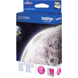 ORIGINAL Brother Cartuccia d'inchiostro magenta LC1000M LC-1000 ~400 Seiten