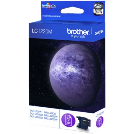 ORIGINAL Brother Cartuccia d'inchiostro magenta LC1220M LC-1220 ~300 Seiten