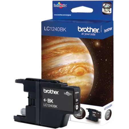 ORIGINAL Brother Cartuccia d'inchiostro nero LC1240BK LC-1240 ~600 Seiten