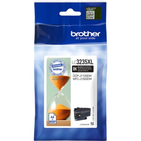 ORIGINAL Brother Cartuccia d'inchiostro nero LC3235XLBK LC-3235XLBK ~6000 Seiten