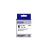 ORIGINAL Epson Nastro Nero su bianco LK-3WBN C53S653003