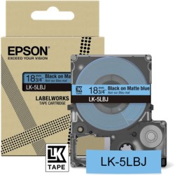 ORIGINAL Epson Nastro nerosuBlu LK-5LBJ C53S672081