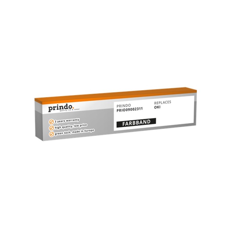 ORIGINAL Prindo Nastro colorato nero MC25220 PRIO09002311