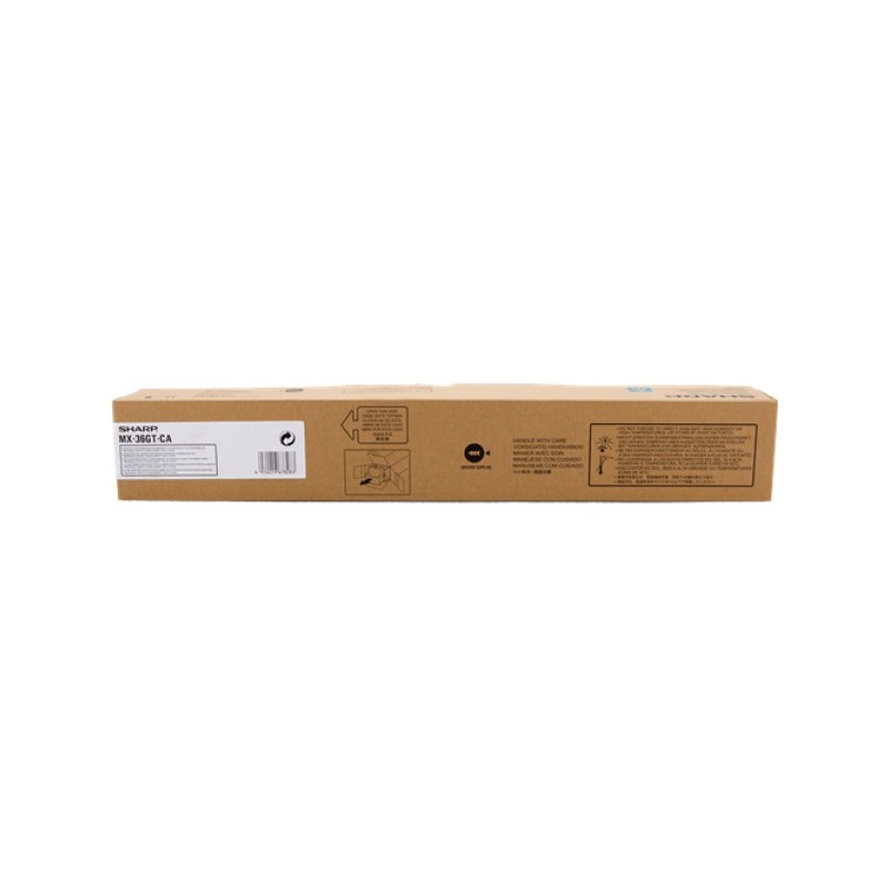 ORIGINAL Sharp toner ciano MX-36GTCA ~15000 Seiten