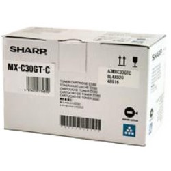 ORIGINAL Sharp toner ciano MX-C30GTC ~6000 Seiten
