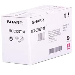 ORIGINAL Sharp toner magenta MX-C30GTM ~6000 Seiten