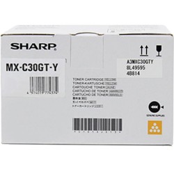 ORIGINAL Sharp toner giallo MX-C30GTY ~6000 Seiten